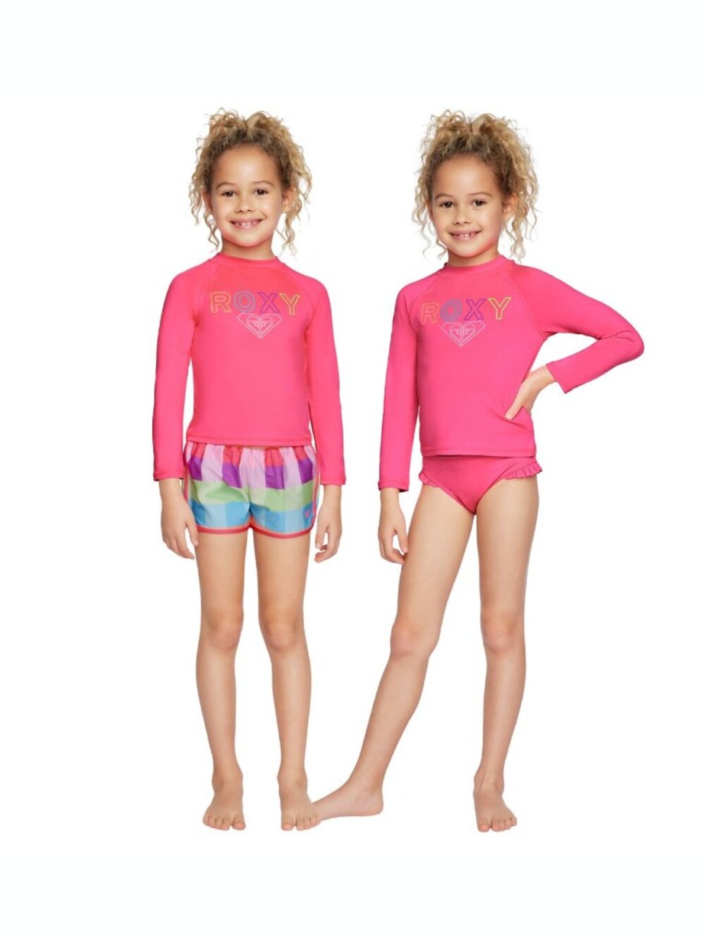 Quiksilver & Roxy Girls 3 Piece Swim Set